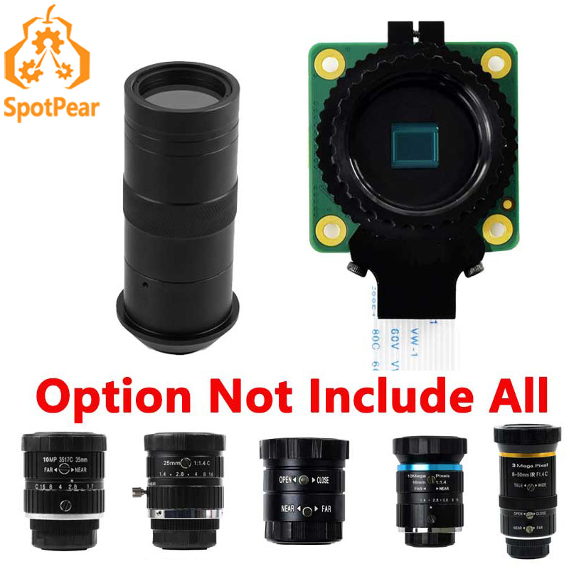 Raspberry Pi Hq Camera Microscope Lens - كاميرا Raspberry Pi HQ مقربة عالية